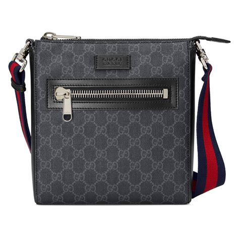 gucci shoulder bag black men|man purse bag gucci.